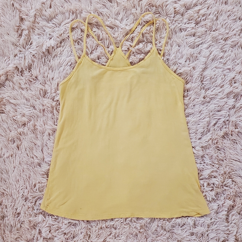 Yellow tank top